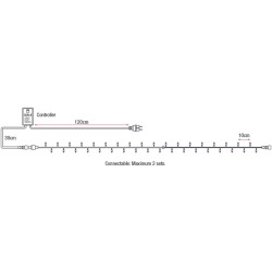 SHOWTEC LED Rubber 10m avec contrôleur