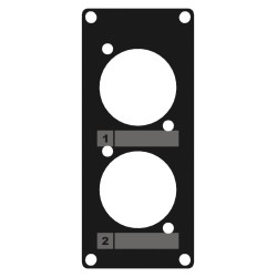 CASY - 1 module 2x D-Size