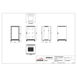 Rack 19 18U - F600