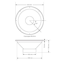 AUDIOPHONY OWB12-400-4 -...