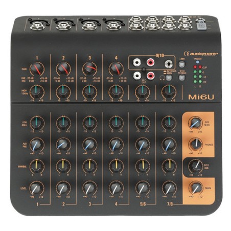 Audiophony Mi6U - Mixer 6...